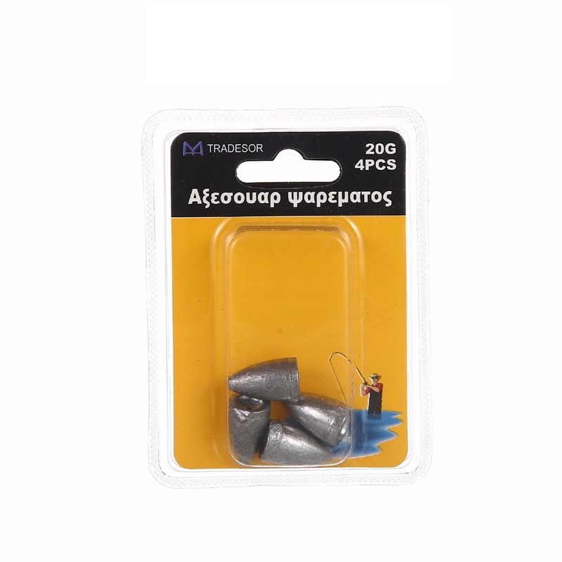 Βαρίδια αλιείας - 50gr - 2pcs - 30143