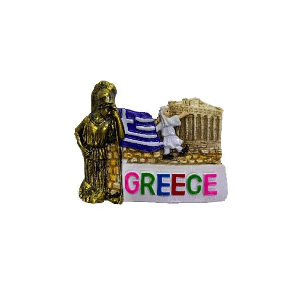 Tουριστικό μαγνητάκι Souvenir – Σετ 12pcs - Resin Magnet - 678038