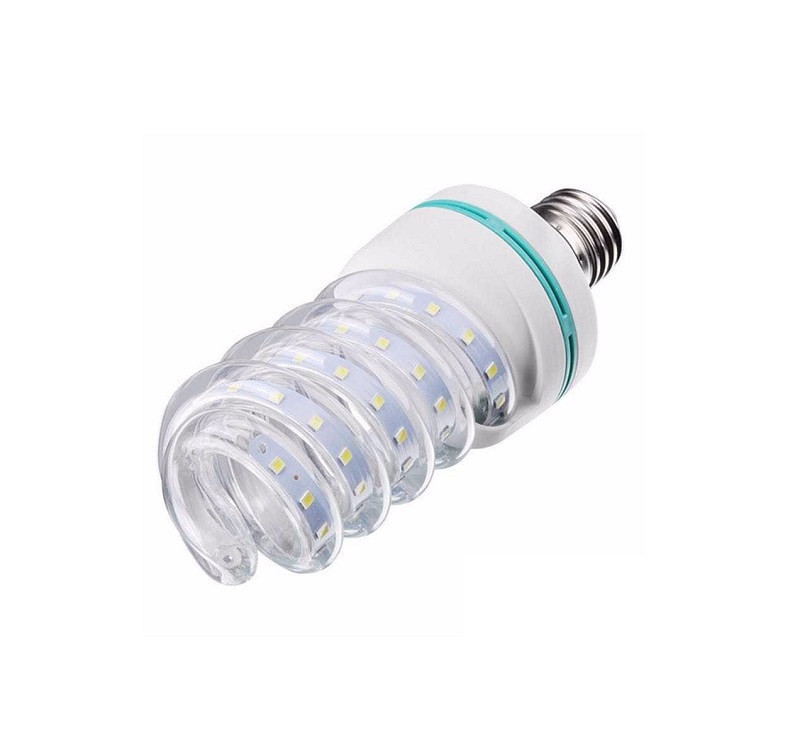 Λάμπα LED - Spiral Corn - E14 - 7W - 6500K - 356939