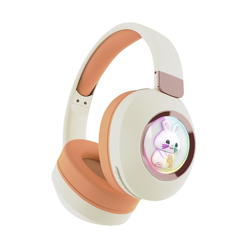 Ασύρματα ακουστικά - Headphones - ST856 - 188569 - Beige/Orange