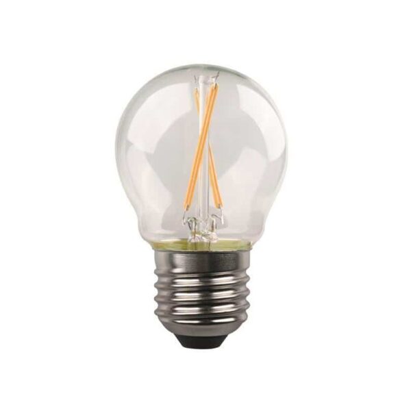 Λάμπα LED Filament φούσκα - G45 - Ε27 - 2W - 431534