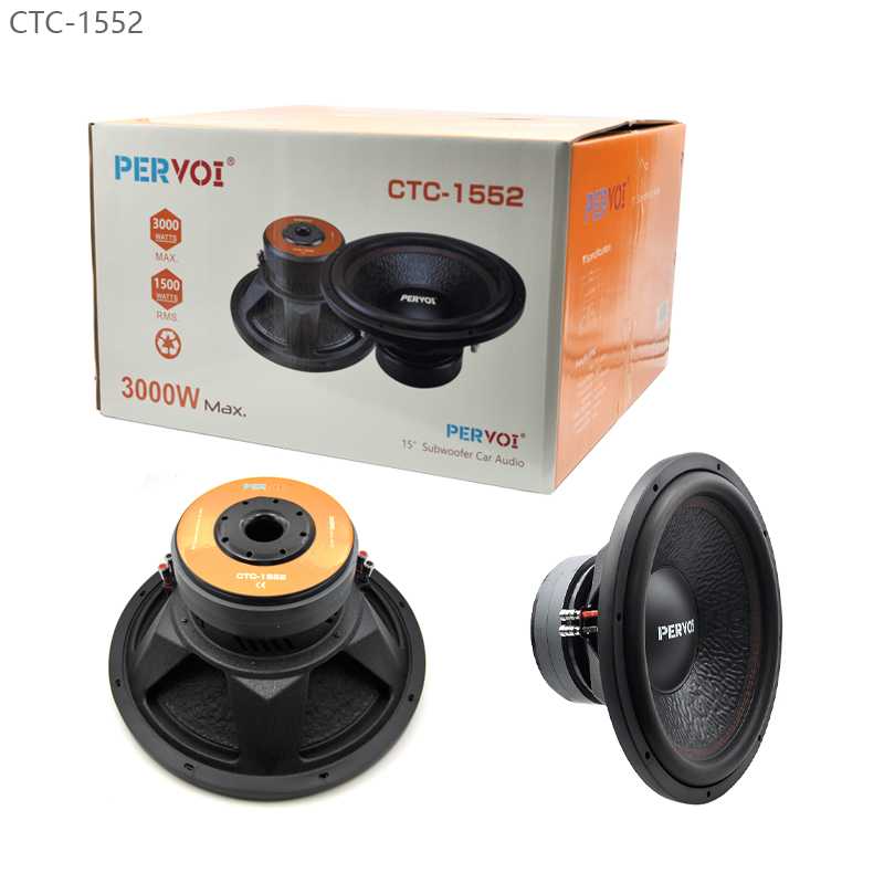 Ηχείο αυτοκινήτου - Subwoofer - CTC-1552 - 15'' - 004352