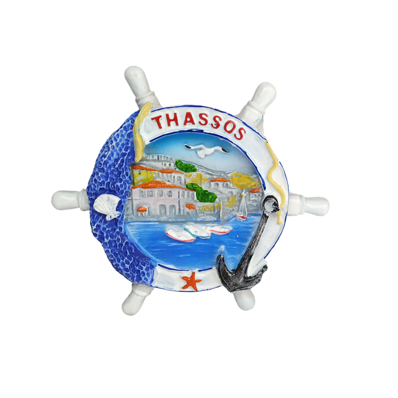 Tουριστικό μαγνητάκι Souvenir – Σετ 12pcs - Resin Magnet - 678120