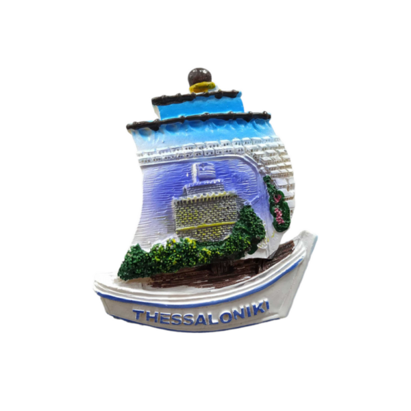 Tουριστικό μαγνητάκι Souvenir – Σετ 12pcs - Resin Magnet - Thessaloniki - 678164