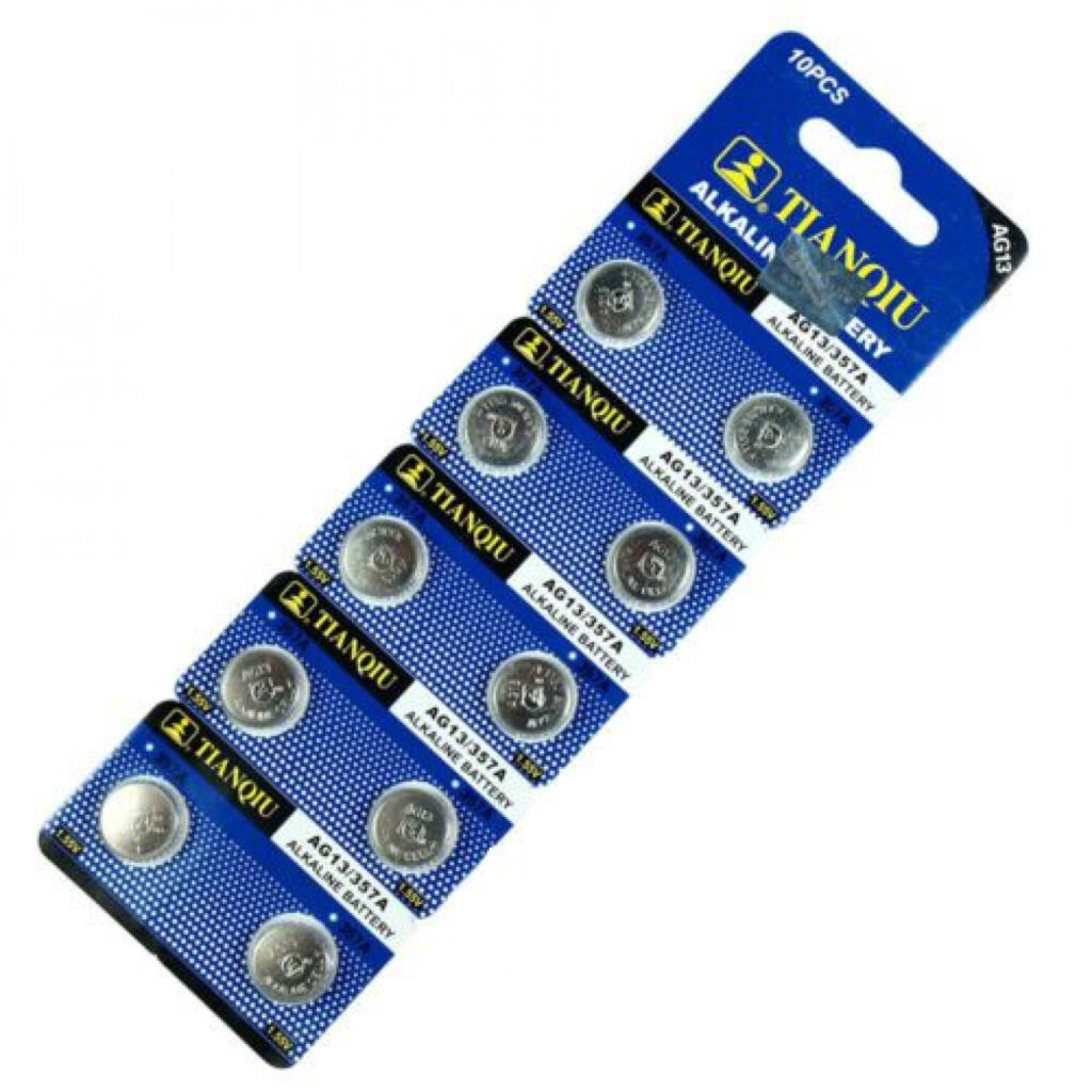 Αλκαλικές μπαταρίες - AG13 - LR44 - 1.5V - 10pcs - 681132