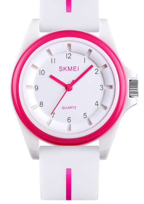 Αναλογικό ρολόι χειρός – Skmei - 1578 - 215781 - White/Pink