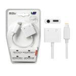 Αντάπτορας για iOs 2in1 - Lightning σε έξοδο Jack & φόρτισης - T57 - 096087