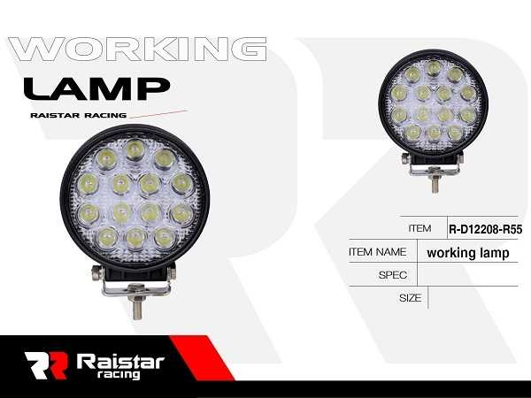 Προβολέας οχημάτων LED - R-D12208-R55 - 110568