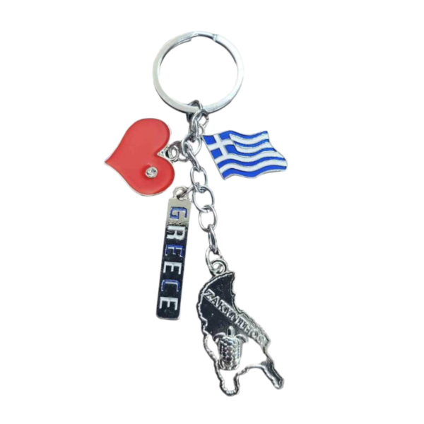 Τουριστικό μπρελόκ Souvenir - Σετ 12pcs - Greece/Zakynthos - 280495