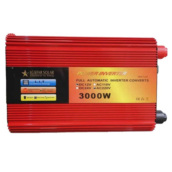 Power Inverter - Μονοφασικό - 3000W - 12V - 602203