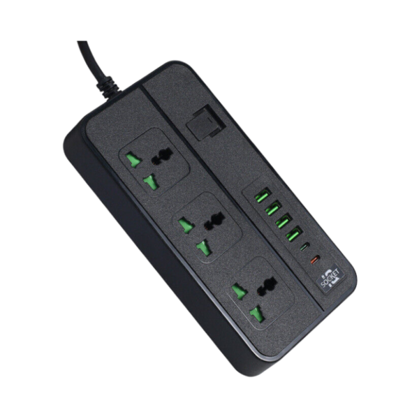 Πολύπριζο Multi-Plug 3 θέσεων με θύρες USB - KOS-27007EU - 270070