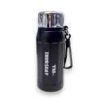 Φορητό παγούρι-θερμός - 650ml - 123774 - Black