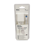 Αντάπτορας φόρτισης με καλώδιο και 2 θύρες USB - Lightning - Quick Charge - B5-F2 - 1m - 099521