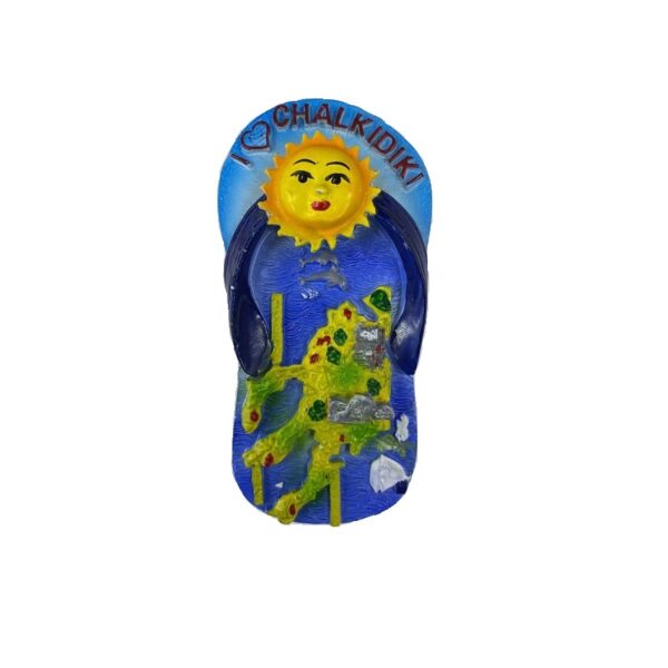 Tουριστικό μαγνητάκι Souvenir – Σετ 12pcs - Resin Magnet - Halkidiki - 678070