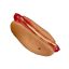 Παιχνίδι σκύλου Latex Hot Dog - 13.5x5cm - 12pcs - 550333