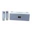 Ασύρματο ηχείο Bluetooth με 2 μικρόφωνα Karaoke - YS-204 - 887202 - Silver