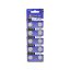 Αλκαλικές μπαταρίες - AG12/LR43H/386A – 1.5V - 10pcs - 681125