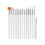 Σετ πινέλα μανικιούρ Nail Art - B272 15 - 15pcs - 910525